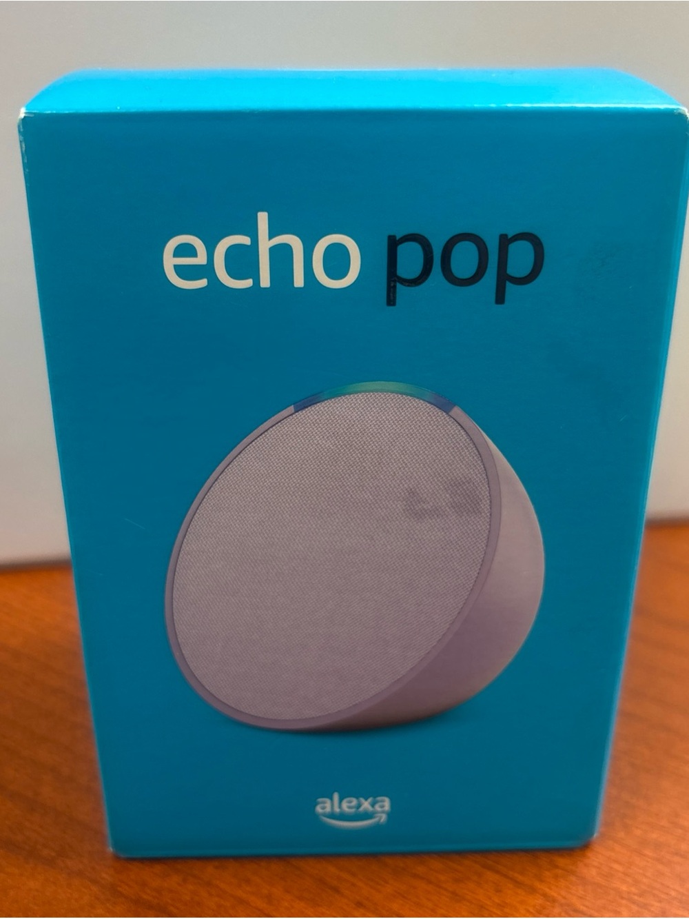 Amazon Alexa Accessories Box in Teal Blue